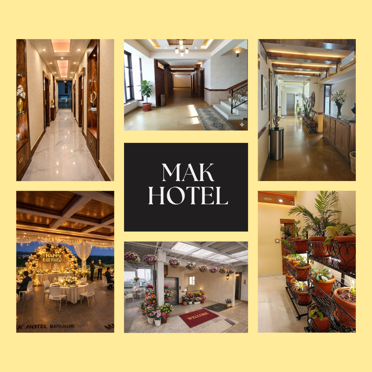 Hotel Room with Green View